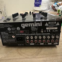 Gemini PS-626 Pro 2 3 Channel Mixer 