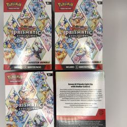 Pokémon Prismatic Evolutions Booster Bundle - SV: Prismatic Evolutions (PRE)