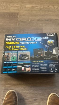 Cordless Pressure washer 350psi