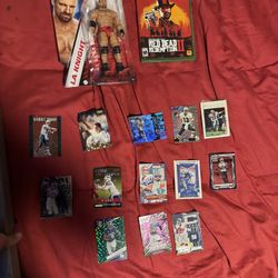 Trading Cards, Wrestler, And Red Dead Redemption Two