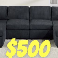 Sectional Couch Double Chase 