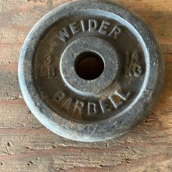 Weider 3 Pound Barbell Weight 1.4 Kg