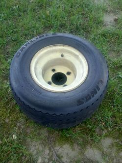 Golf cart tires