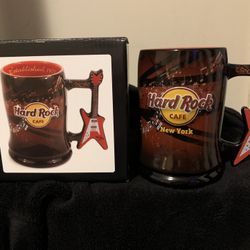 Hard Rock Cafe Guitar Mugs