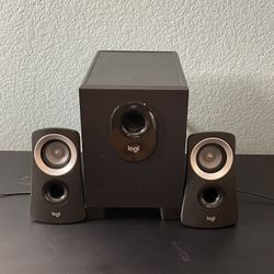 Logitech Z313 Multimedia Speaker System, Black