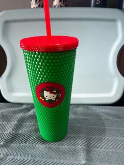 Hello Kitty Christmas Studded Tumbler Cup