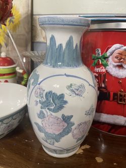 Vase & Bowl Decor Porcelain Set