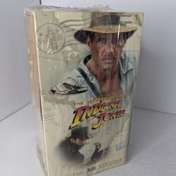 The Adventures Of Indiana Jones Trilogy 3 VHS Box Set + Young Indiana Jones - NEW Sealed