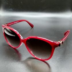 ♠️ KATE SPADE "BRIEANNA" (F/S 0LHF/HA) OPAL BURGUNDY WITH BROWN GRADIENT SUNGLASSES 🕶 