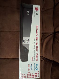 LG network Blu-ray disc player