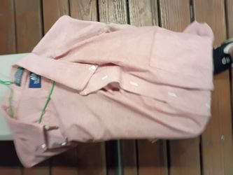 Pink Button-Down Dress Shirt with Tags