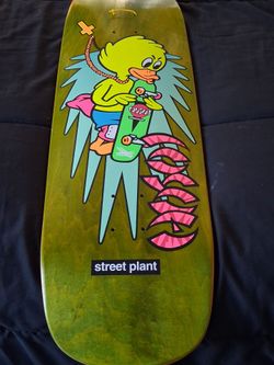 Skateboard deck  street plant. Hosoi