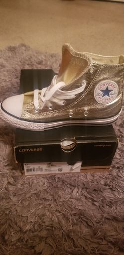 Gold Converse