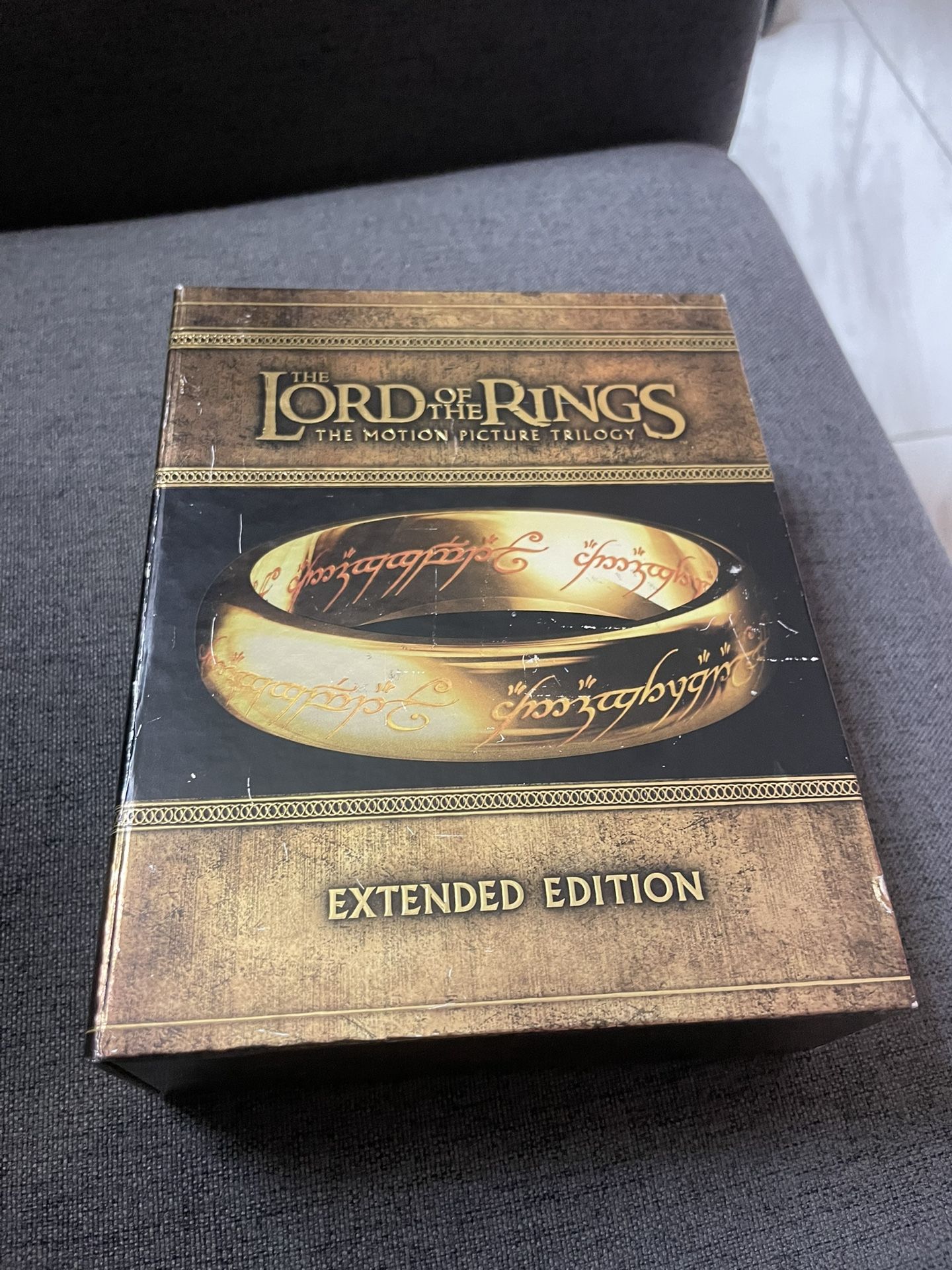 Lord Of The Rings Limited Edition Blu Ray DVD