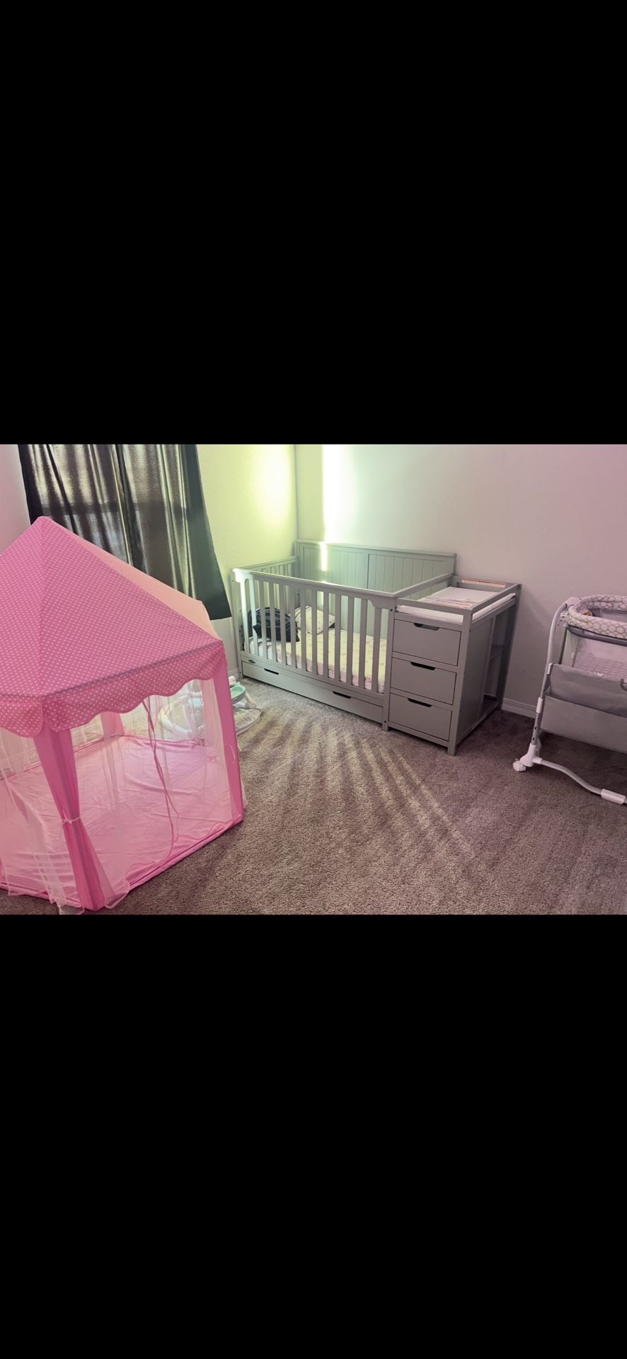 Graco Crib, Dresser, And Mattress