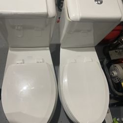 Two New Toilet 