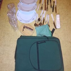 Complete picnic set with all accessories