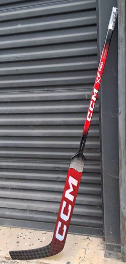 CCM XF Pro Goalie Stick Jan Bednar Pro Stock 26" Paddle Regular P1 Red/Blackr