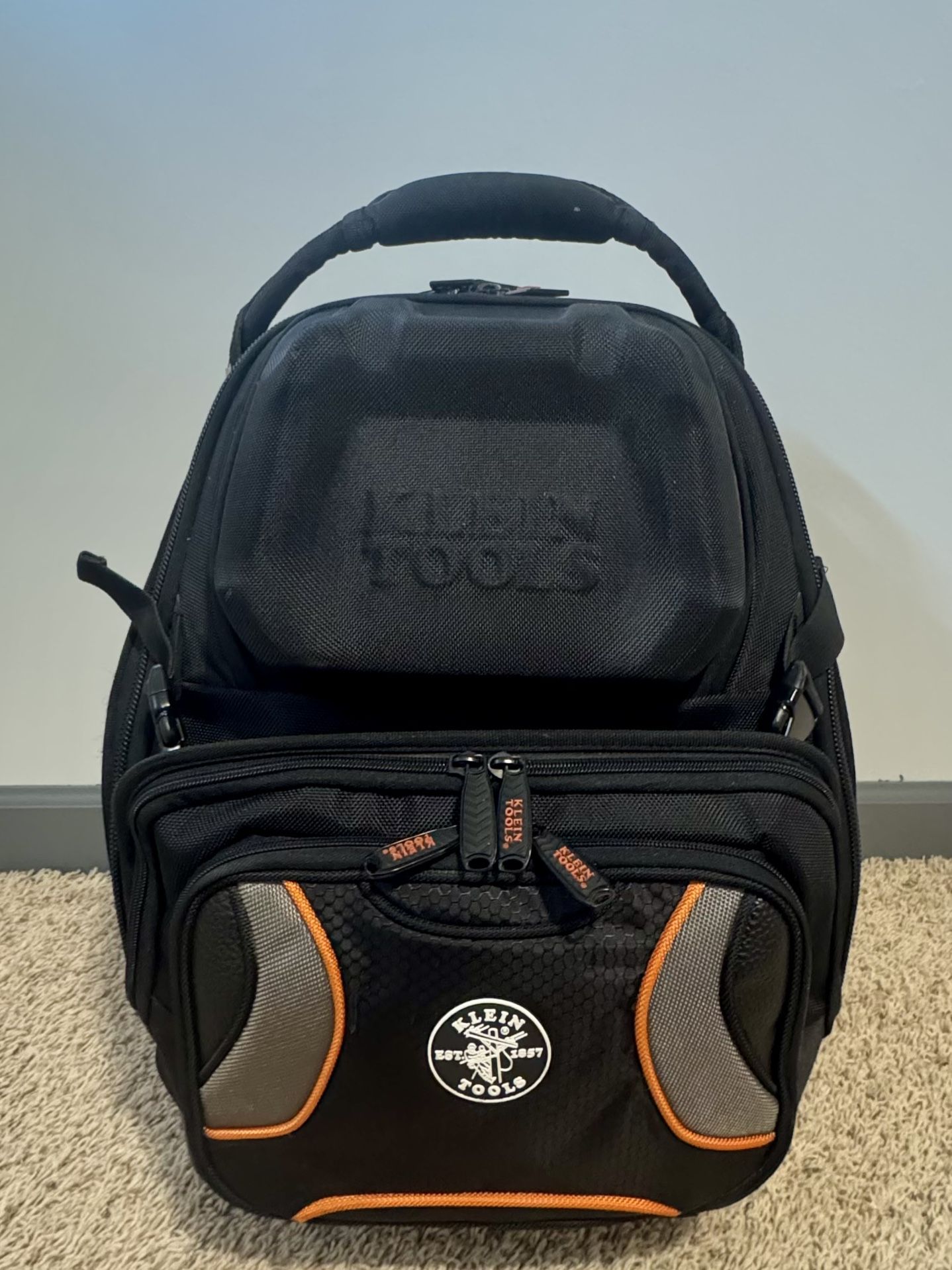 The Klein Tools Tradesman Pro Tool Master Backpack in model 55485 