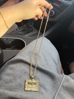 Rope Chain Last Supper Pendant