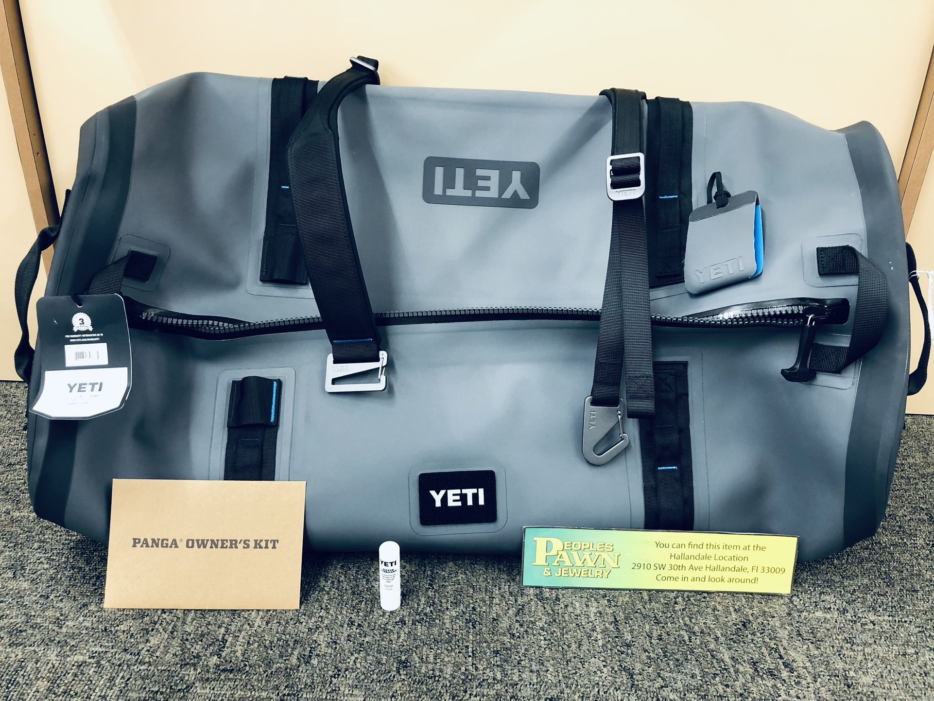 Yeti Panga 100L Waterproof Submersible Duffel Bag *Tags Still Attached!