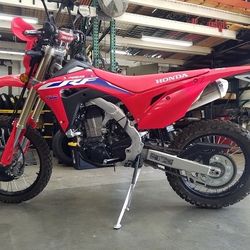 2021 Honda CRF450RL Clean Title Motorcycle 151 Miles