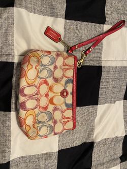 Coach wristlet