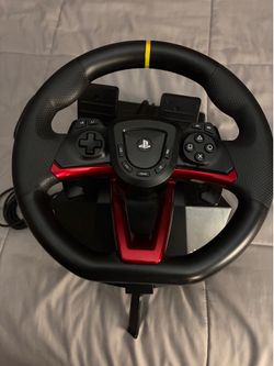 Wireless RWA racing wheel apex works for ps5, ps4, an PC