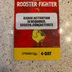 Ticket To Emerald City Comic Con 