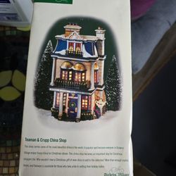 Dept. 56:Teaman & Crupp China Shop