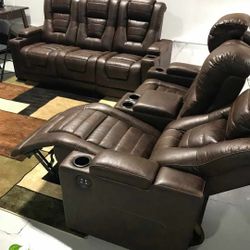 Ashley Power Reclinings Sofas and Loveseats Finance and Delivery Available Owner Box 