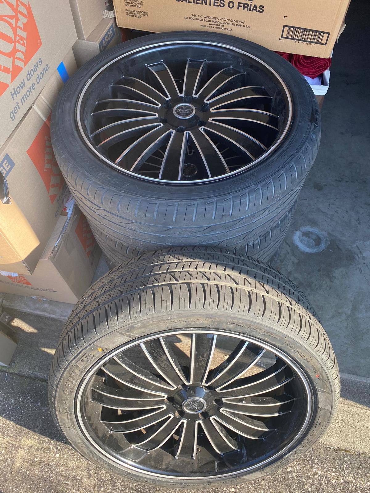 Rims And Tires 24”