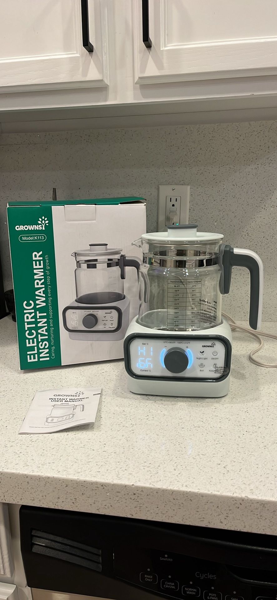 Instant Baby Warmer Kettle For Formula & More - New!