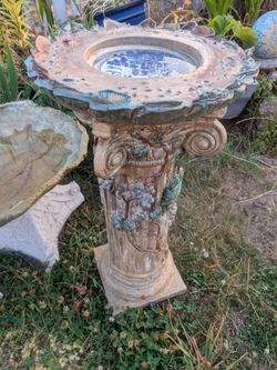 Cement bowl and base