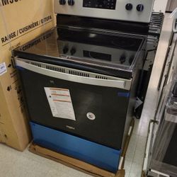 WHIRLPOOL ELECTRIC STOVE OPEN BOX ITEM