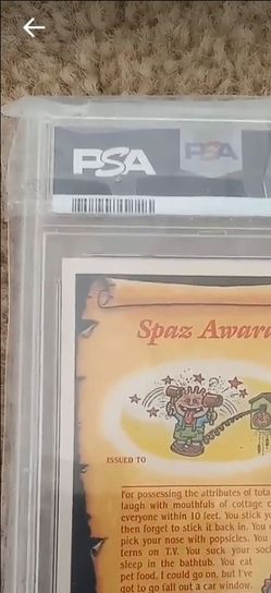 GRADED CARD