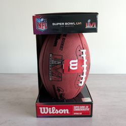 Super Bowl LVI Commemorative Football