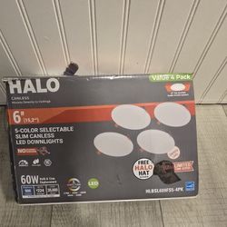 6in Recessed Lights 4pck