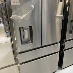 Samsung Stainless Steel 23 Cu. Ft. Counter Depth 4-Door French Door Refrigerator 