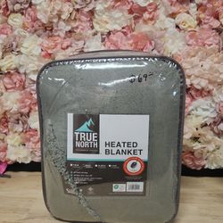 
TRUE NORTH
Sherpa Grey Berber Full Electric Blanket