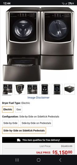 Lg Signature Washer Abd Dryer