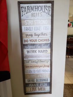 Farmhouse Sign