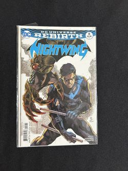 Night Wing Comic Book