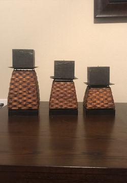 New Decorative candles.