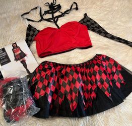 Women’s vixen jester costume