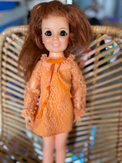 Vintage Chrissy doll with dress