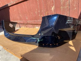 OEM dark blue rear bumper cover for a 2018–2024 Chevrolet Equinox
