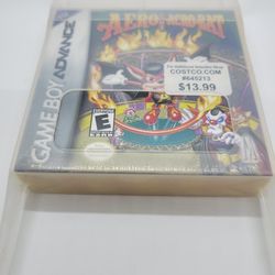 Aero The Acrobat Acro Bat Gameboy Advance GBA Sealed Mint