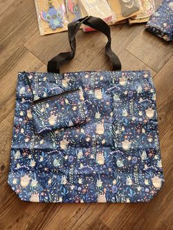 Reusable Tote Bag And Travel Pouch