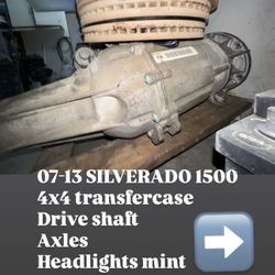 07-13 Silverado 1500 4x4 transfer case